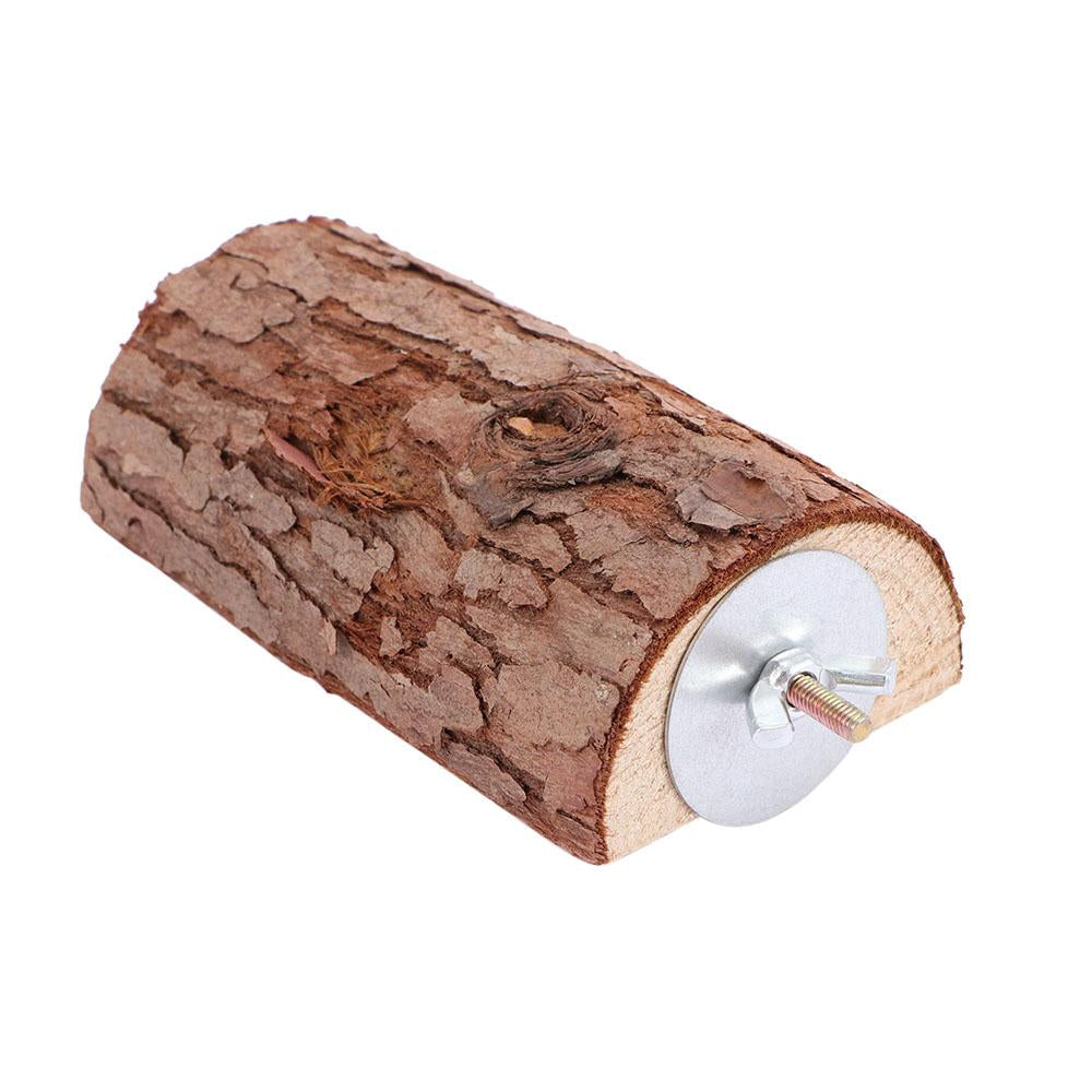 Wooden Rat Budgie Platform Perches Bird Toy Parrot Stand