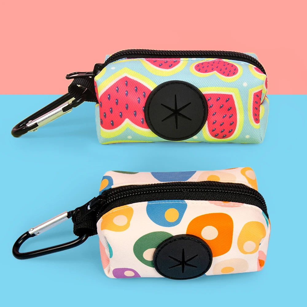 Economy 1pcs/2pcs dog poop bags with stylish design for quick cleanup ( no leash and waste bag)
