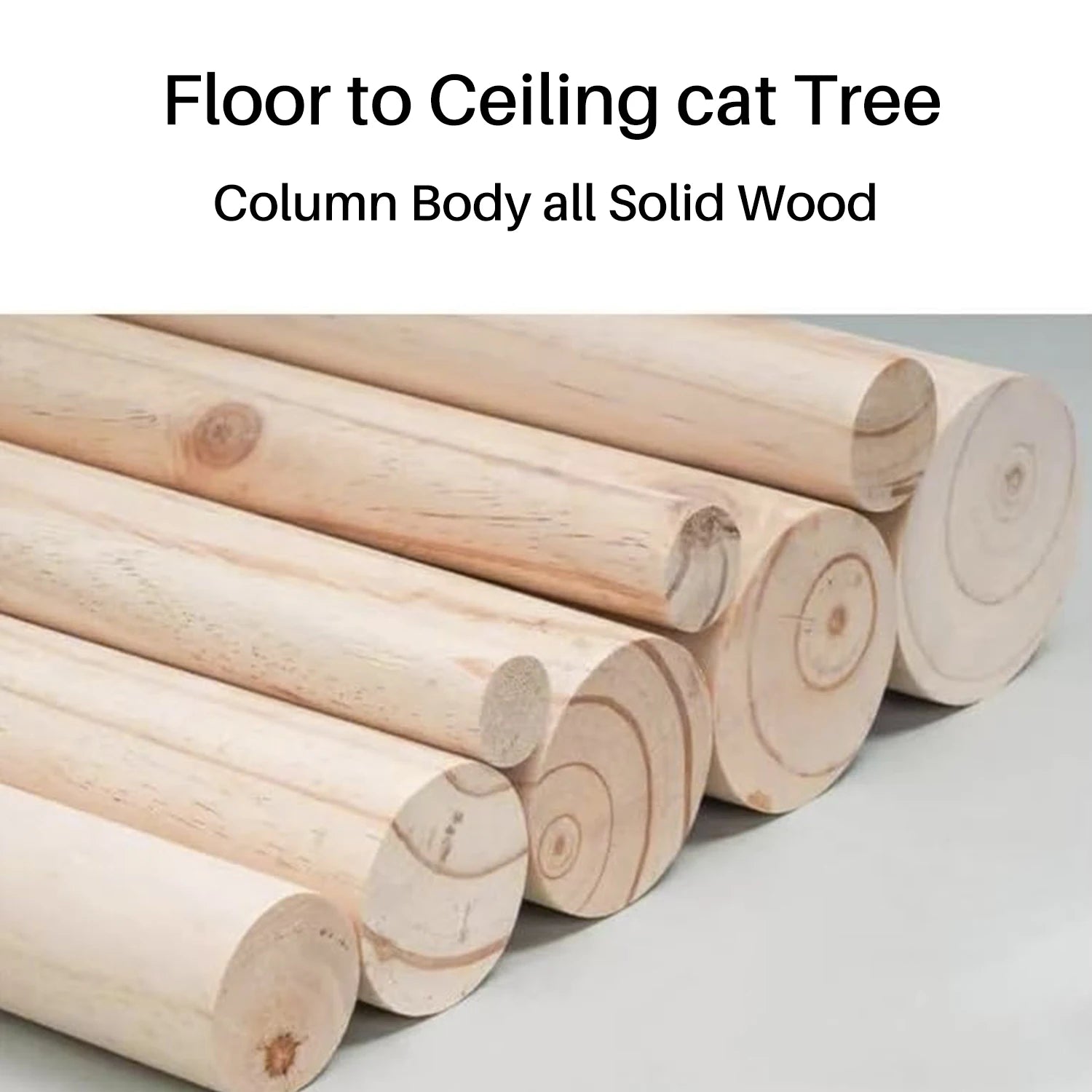 Cats get Floor Solid wood Cat Tree House Climbing Pets Furniture Kitten Trees multi-layer Cat Climbing Indoor boy