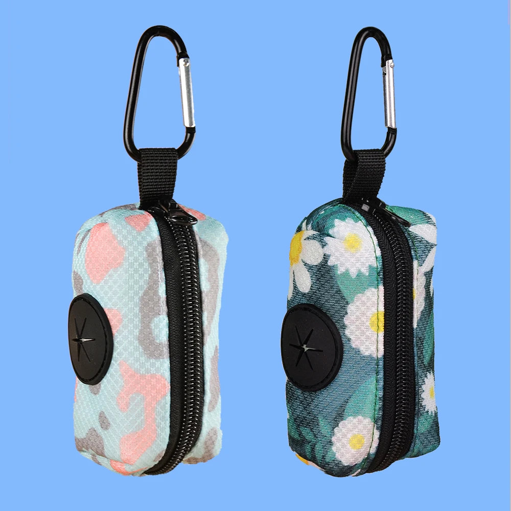 Value pack 1pcs/2pcs dog poop bags different patterns to choose easy convenient  cleaning pet feces ( no leash and waste bag)