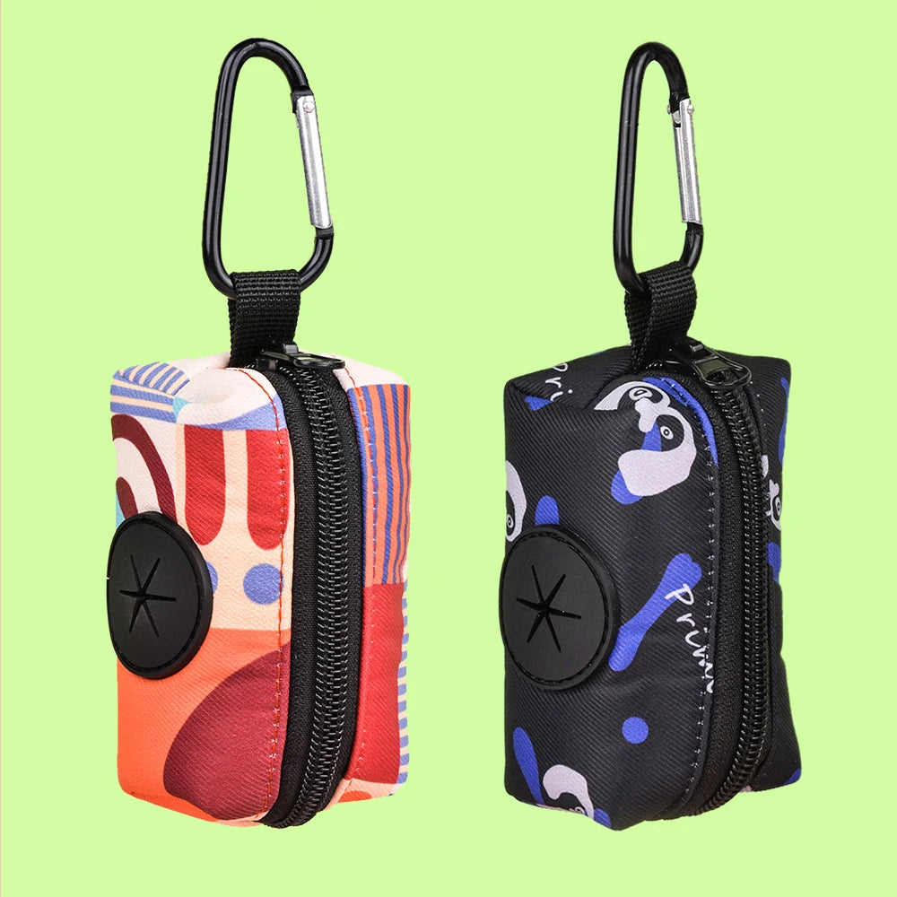Value pack 1pcs/2pcs dog poop bags different patterns to choose easy convenient  cleaning pet feces ( no leash and waste bag)