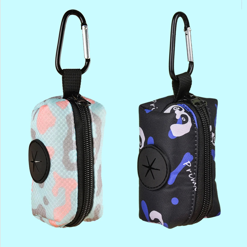 Value pack 1pcs/2pcs dog poop bags different patterns to choose easy convenient  cleaning pet feces ( no leash and waste bag)