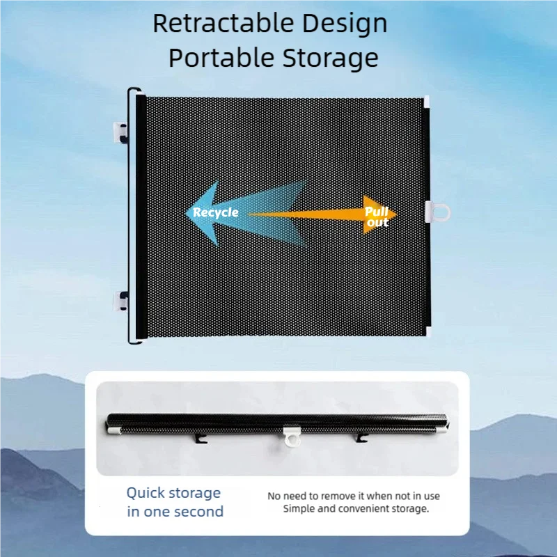 Retractable Indoor Pet Safety Gate Mesh Fence Wide, for Doors & Hallways for Dogs & kitten, Mounting Accessories Included