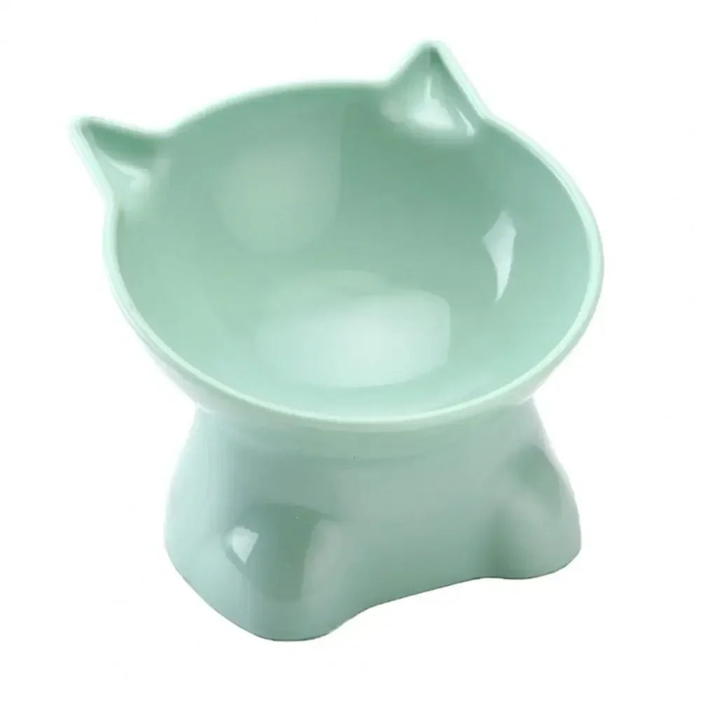 Tilted Cat Food Bowl Elevated Cat Bowl Ergonomic Cat Food Dish Anti Vomiting Raised Cat Food Bowl Non Slip for Cats Dogs