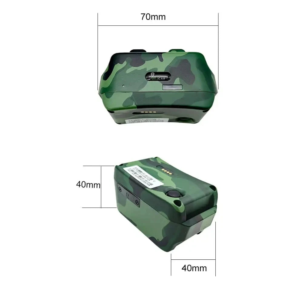 4G GPS Tracker Dog Collar for Hunting Dogs Cow Sheep 4000 mAh IP68 Waterproof Pet Tracker Large Animal Collar with Free App