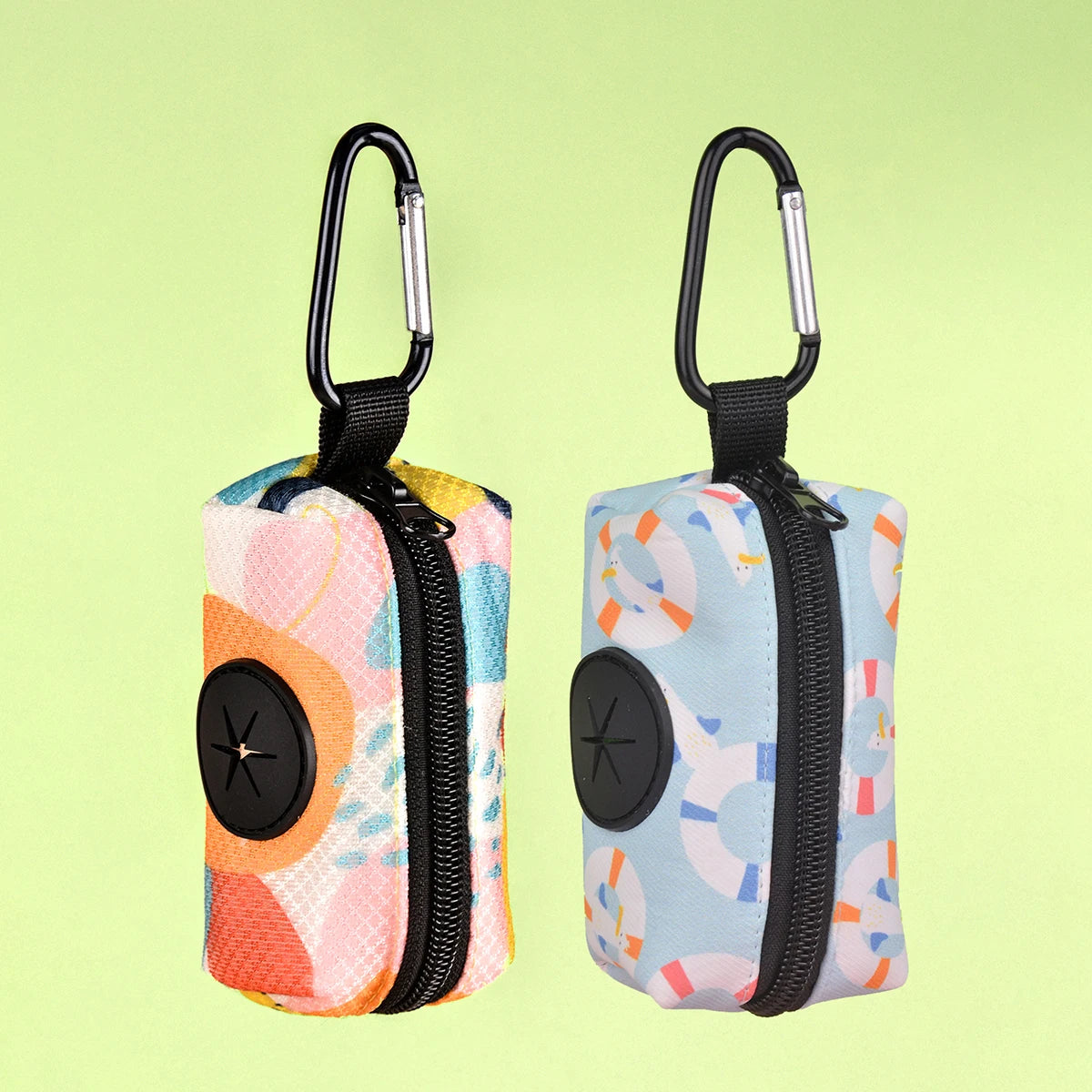 Value pack 1pcs/2pcs dog poop bags different patterns to choose easy convenient  cleaning pet feces ( no leash and waste bag)