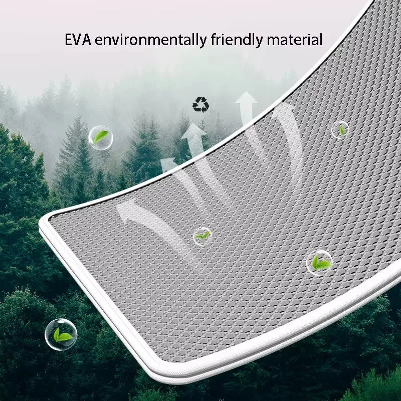 Cat Litter Mat Anti-carry-out Filter Anti-splash Dirty Basin Pet Double-layer Anti-urine Toilet Mat Easy to Clean and Non-slip