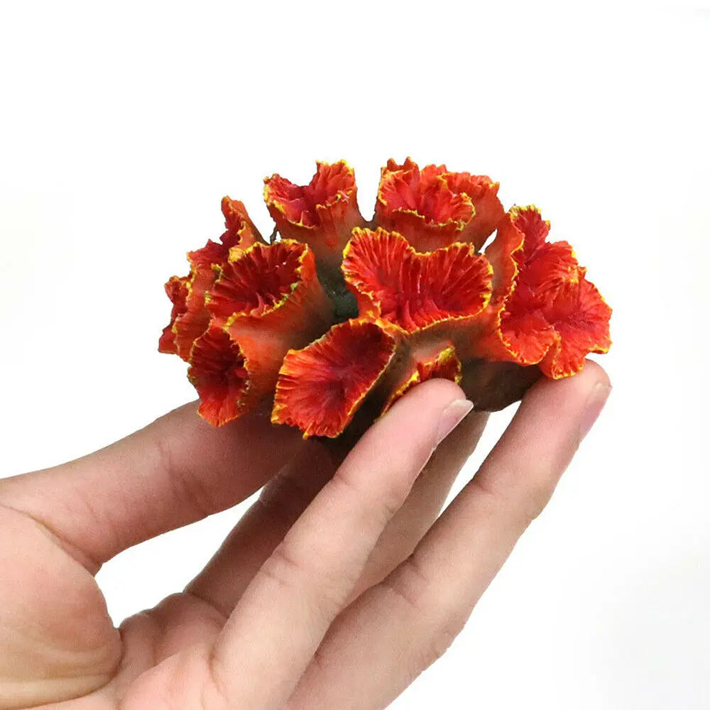 Artificial Resin Coral Underwater Fake Plant Ornament Aquarium Ornaments Landscaping Fish Tank Decoration