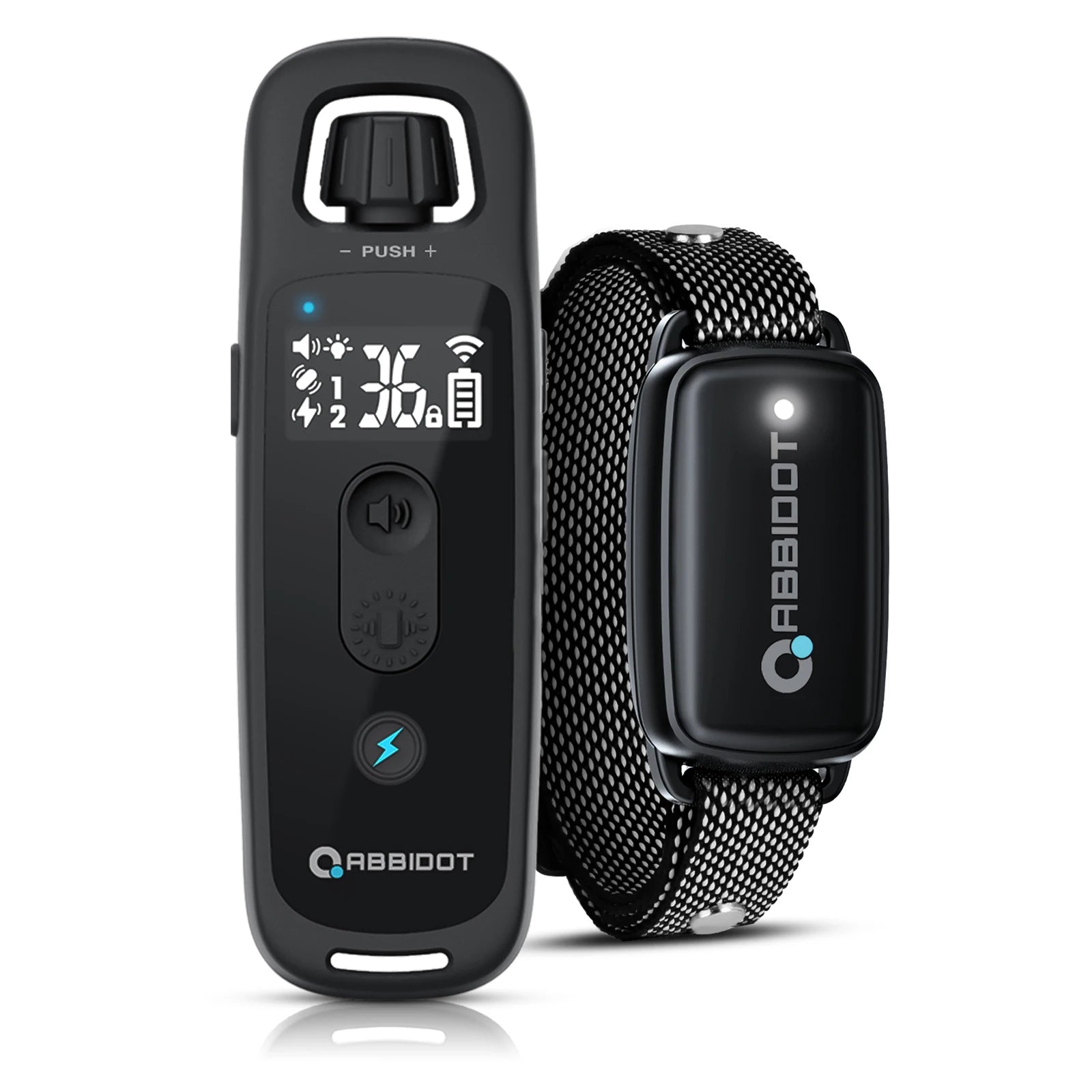 ABBIDOT T30 Dog Training Collar Electric Shock Strap for Large Dogs 3300ft 950m Canine Equipment Supplies No Bark Accessories