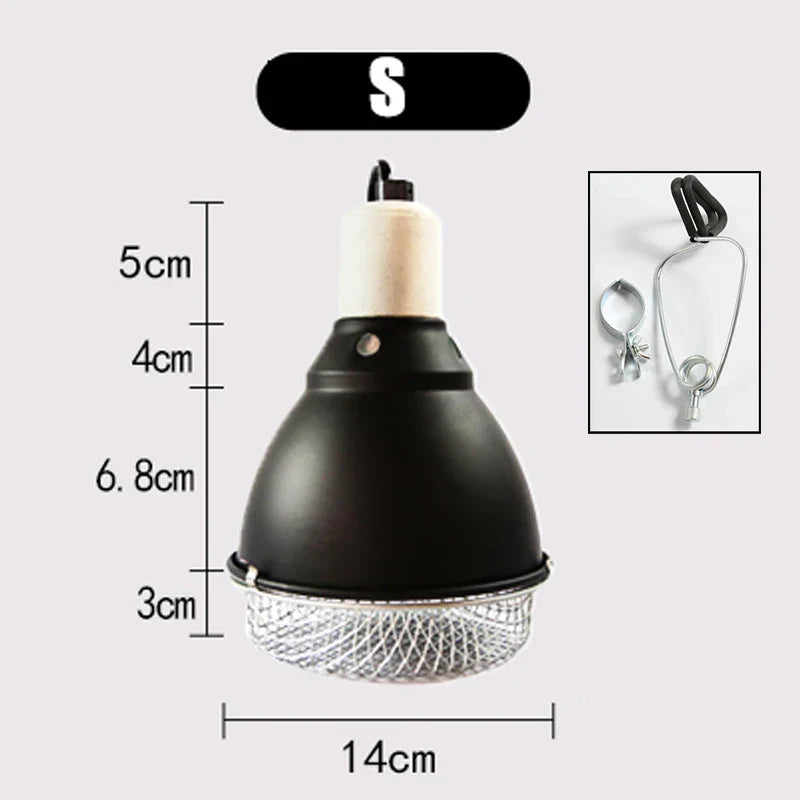 Reptile Terrarium Anti-scald Protective Lampshade Tortoise Lizard Snake Lamp Holder Pet Anti-scalding Cover Safety Light Shade
