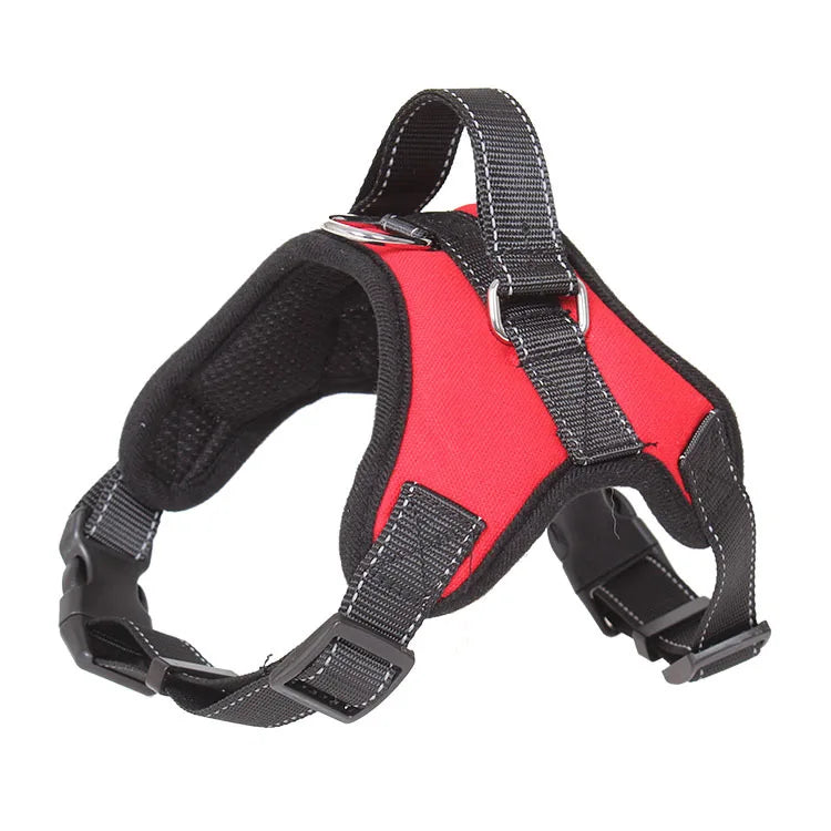 Nylon Adjustable Pet Harness For Dogs Reflective Dog Harness No Pull Small Medium Large Dog Harness Leash Dog Supplies
