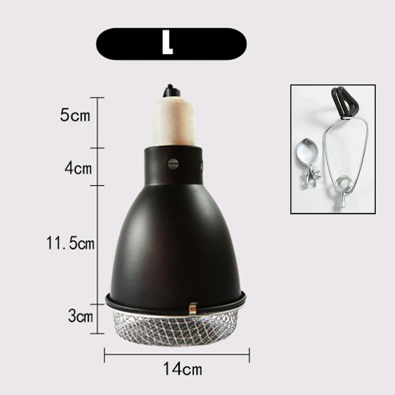 Reptile Terrarium Anti-scald Protective Lampshade Tortoise Lizard Snake Lamp Holder Pet Anti-scalding Cover Safety Light Shade