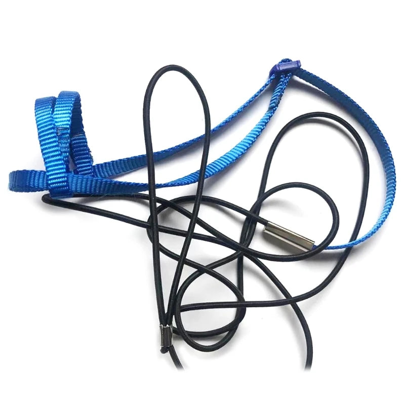 Parrot Bird Harness Leash Adjustable Anti-Bite Training Rope Outdoor Flying Traction Straps Band