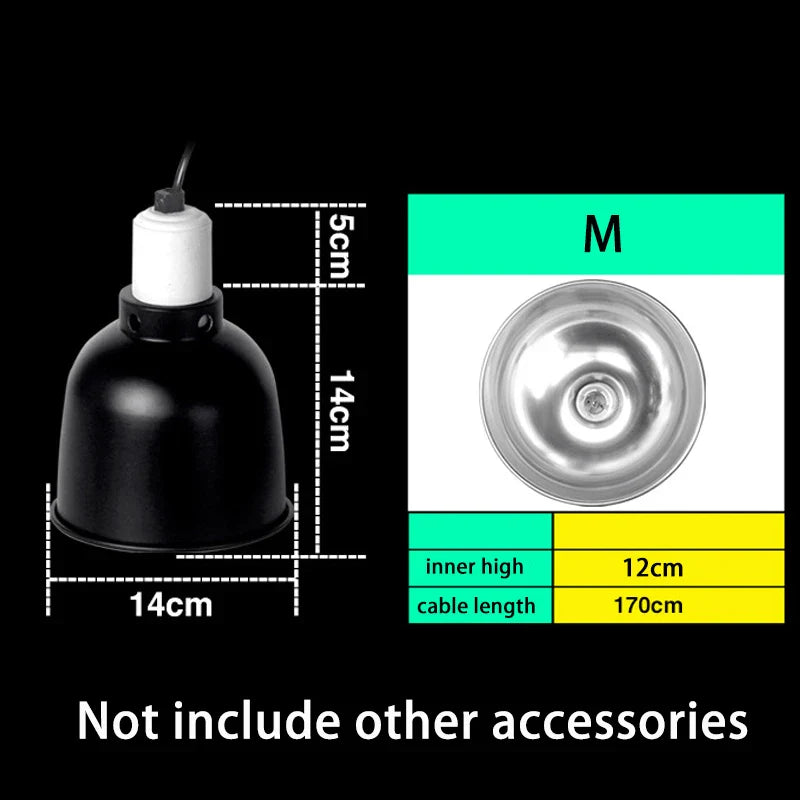 Reptile Terrarium Anti-scald Protective Lampshade Tortoise Lizard Snake Lamp Holder Pet Anti-scalding Cover Safety Light Shade