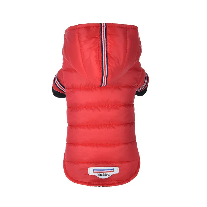 Small Dog Clothes Winter Warm Pet Dogs Coat Jacket Puppy Cat Outdoor Clothing Hoodies For French Bulldog Yorkshire Teddy Outfit