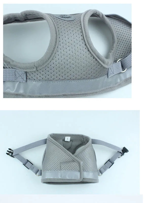 Pet Dog Harness and Leash Set Puppy Cat Chest Strap Reflective for Small Medium Dogs Cat Harnesses Vest Pug Chihuahua Bulldog