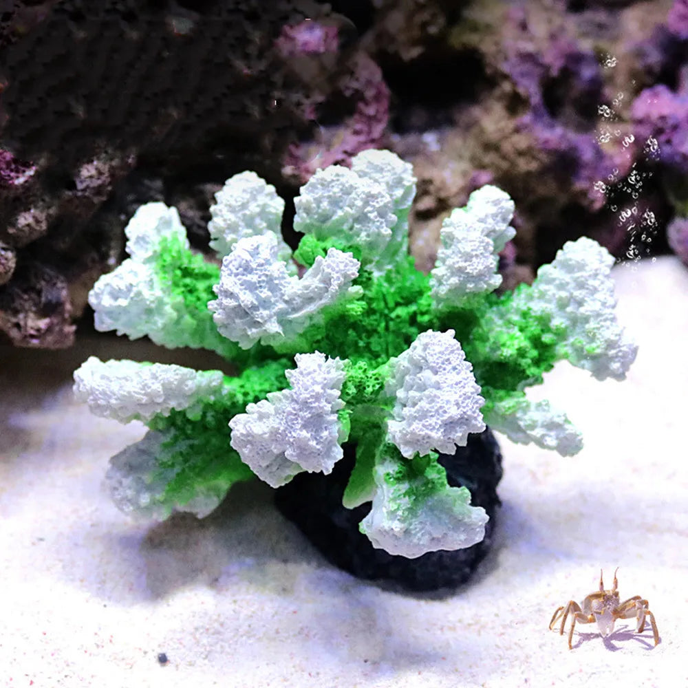 Artificial Resin Coral Underwater Fake Plant Ornament Aquarium Ornaments Landscaping Fish Tank Decoration