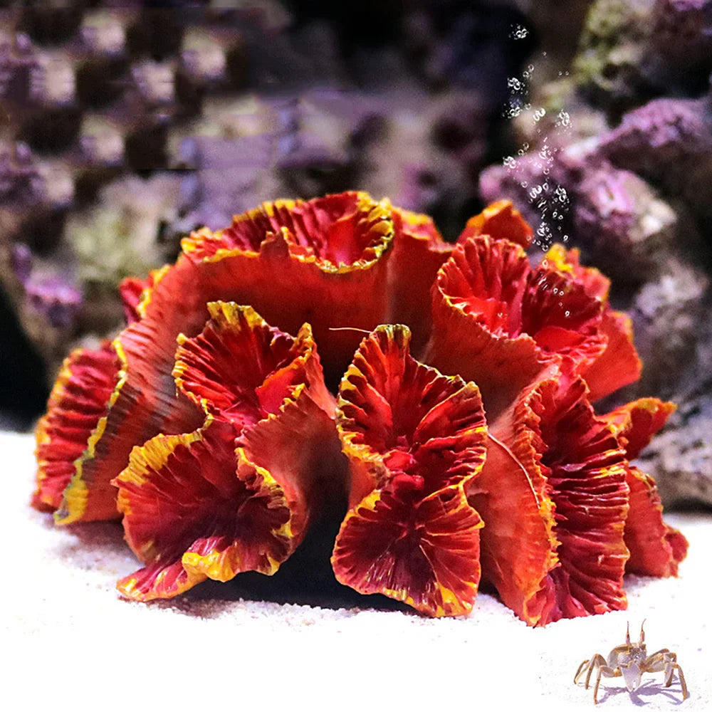 Artificial Resin Coral Underwater Fake Plant Ornament Aquarium Ornaments Landscaping Fish Tank Decoration