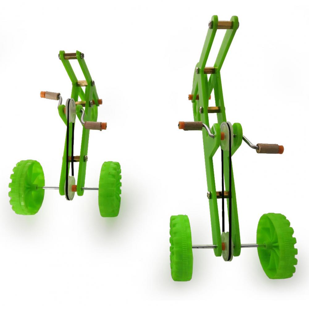 Bird Interactive Toy Creative Colorful Fun Parrot Green Bicycle Toy Household Birdcage Decoration для попугаев