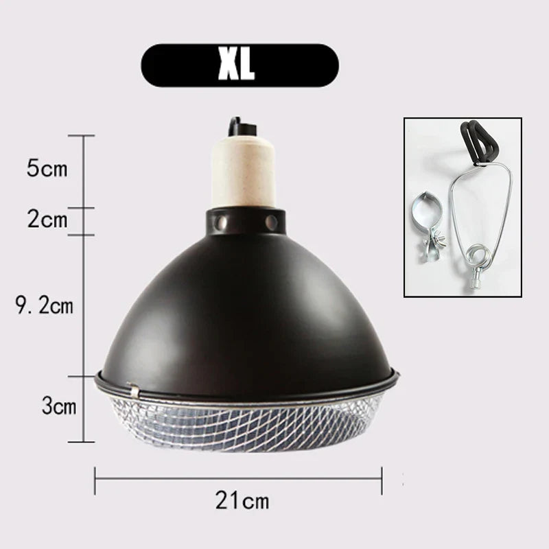 Reptile Terrarium Anti-scald Protective Lampshade Tortoise Lizard Snake Lamp Holder Pet Anti-scalding Cover Safety Light Shade