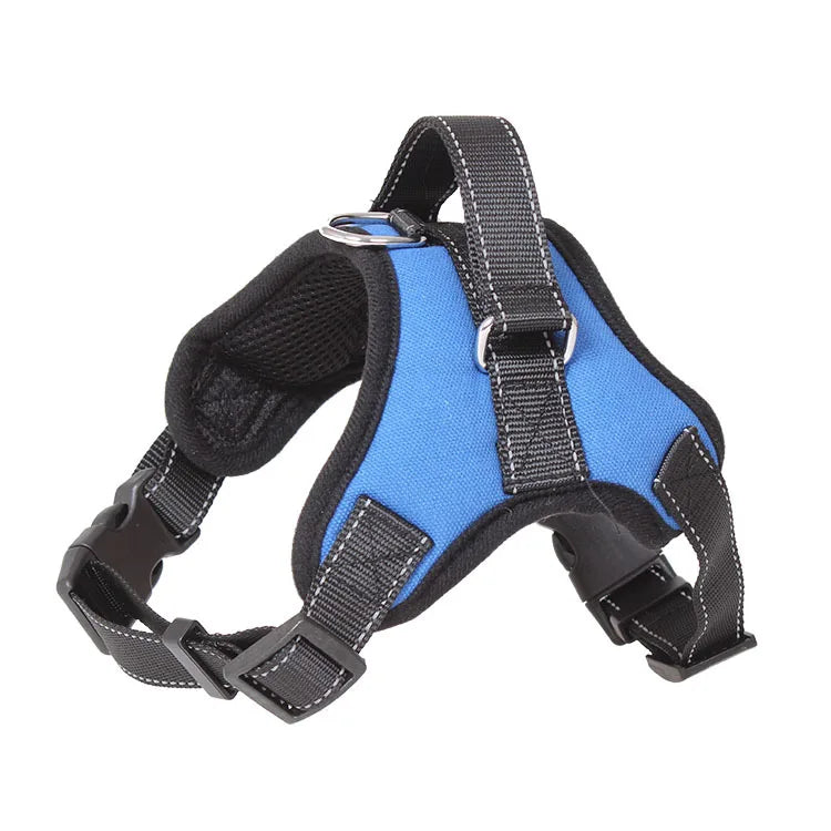 Nylon Adjustable Pet Harness For Dogs Reflective Dog Harness No Pull Small Medium Large Dog Harness Leash Dog Supplies