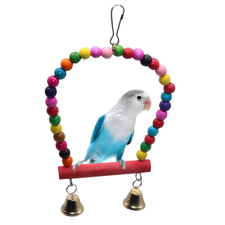1 Pcs Bird Bite Hanging Ornaments Bird Supplies Attachment Training Supplies Various Bird Cages Accessories Birds Chew Toys