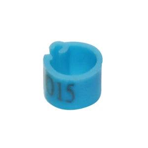 100 Pcs/bag Inner Diameter 6mm Pigeon Leg Poultry Dove Bird Parrot Clip Rings Band Foot Ring Pigeon Supplies NO.001~100