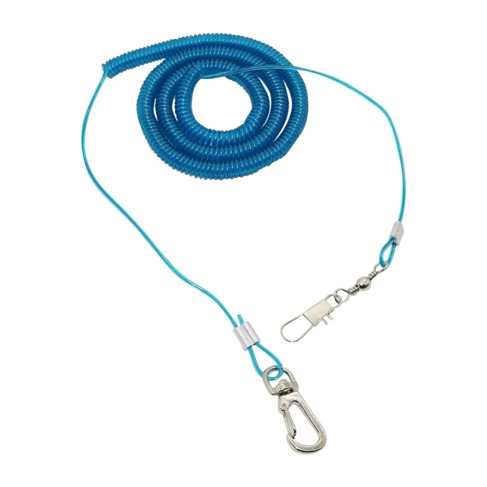 1Pc Blue/Yellow/Green Flexible Bird Flying Rope 3M/6M/10M Parrot Cockatiels Starling Bird Pet Leash Outdoor Flying Training Rope