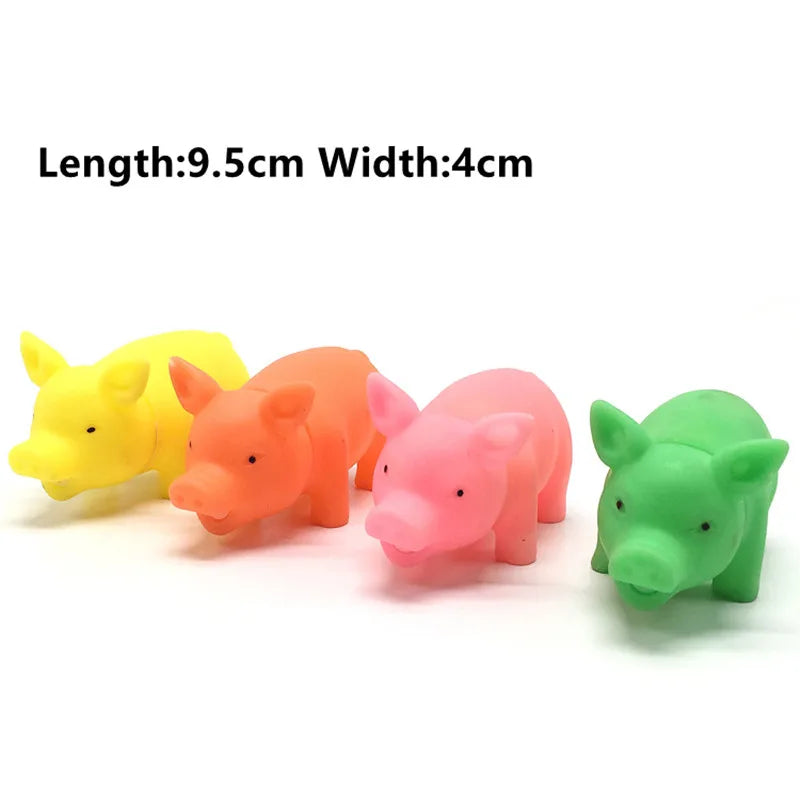 New Pet Toy Rubber Squeak Toys for Dog Chew Bone Slipper Squeaky Ball Dog Toys Tooth Grinding & Training supplies accessories
