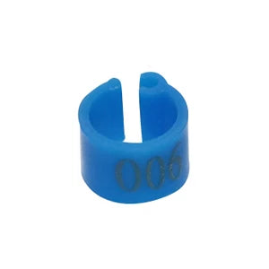 100 Pcs/bag Inner Diameter 6mm Pigeon Leg Poultry Dove Bird Parrot Clip Rings Band Foot Ring Pigeon Supplies NO.001~100