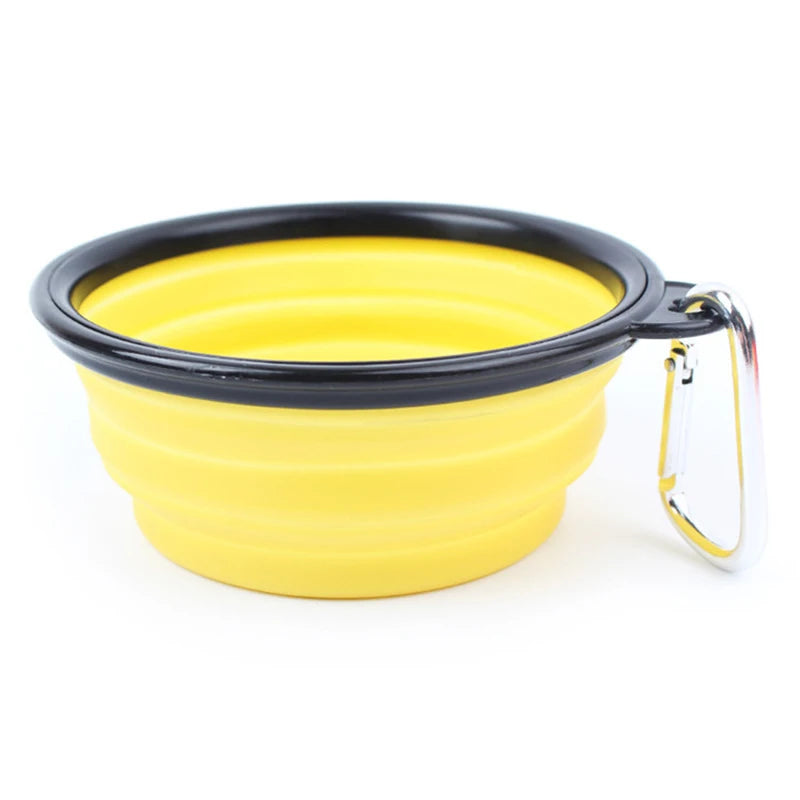 Foldable Puppy Big Dog Travel Bowls for Dogs Cats Safety Pet Cat Drinking Bottle Dog Water Food Bowl Pets Feeder Cat Accessories