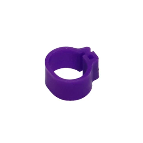 2000 Pcs Inner Diameter 8mm 10mm Bird Foot Ring Dove Pigeon Parrot Leg Rings Small Birds Foot Ring Bird Clip Ring 10 Colors