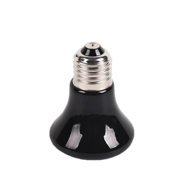 E27 Pet Heating Lamp for Turtle Snake lizard Infrared Ceramic Emitter Heat Light 100W Reptile Lamp EU Plug