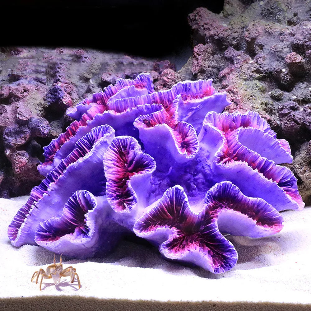 Artificial Resin Coral Underwater Fake Plant Ornament Aquarium Ornaments Landscaping Fish Tank Decoration