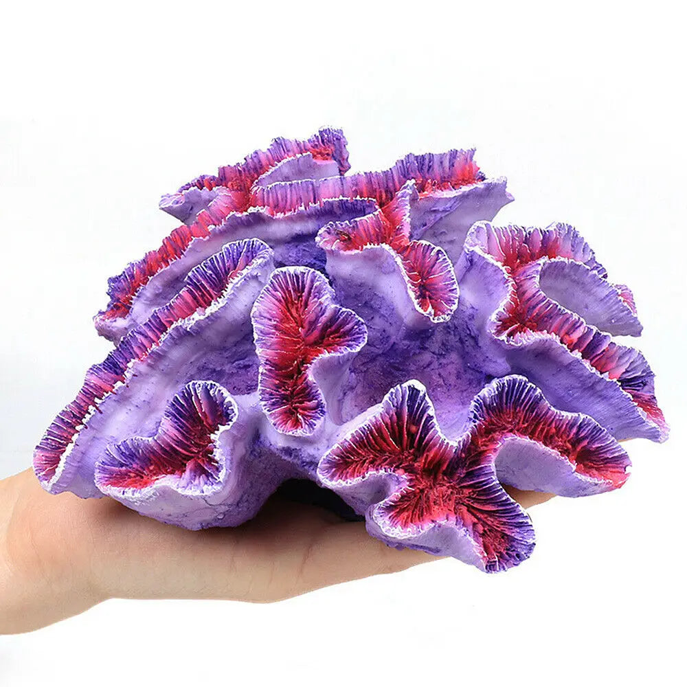 Artificial Resin Coral Underwater Fake Plant Ornament Aquarium Ornaments Landscaping Fish Tank Decoration