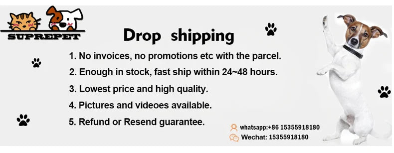 SUPREPET Cute Adjustable Small Dog Collars Puppy Pet Slobber Towel Outdoor Cat Collar Print Scarf  Design Dog Collar Neckerchief