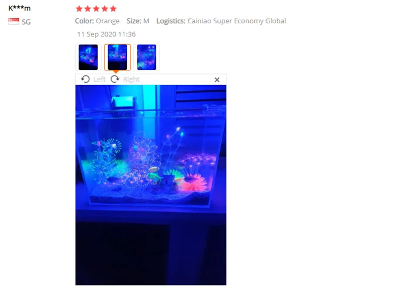 Aquarium Silicone Simulation Artificial Fish Tank Fake Coral Plant Underwater Aquatic Sea Anemone Ornament Decoration Accessory