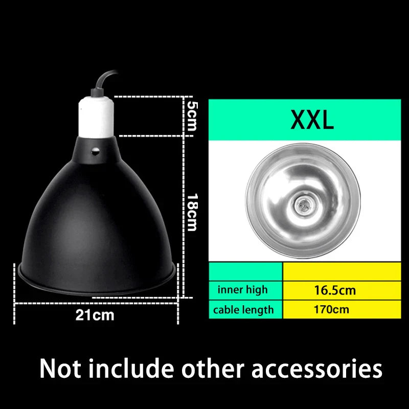 Reptile Terrarium Anti-scald Protective Lampshade Tortoise Lizard Snake Lamp Holder Pet Anti-scalding Cover Safety Light Shade