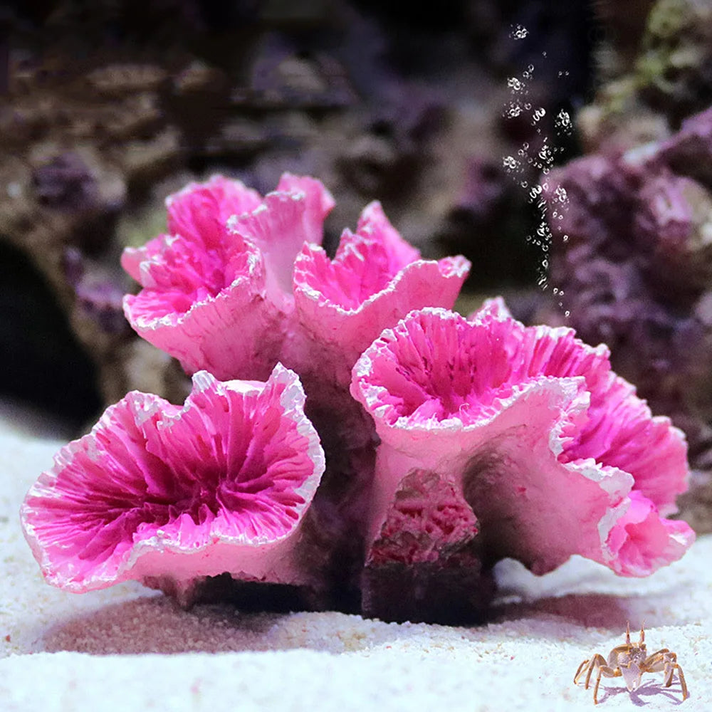 Artificial Resin Coral Underwater Fake Plant Ornament Aquarium Ornaments Landscaping Fish Tank Decoration