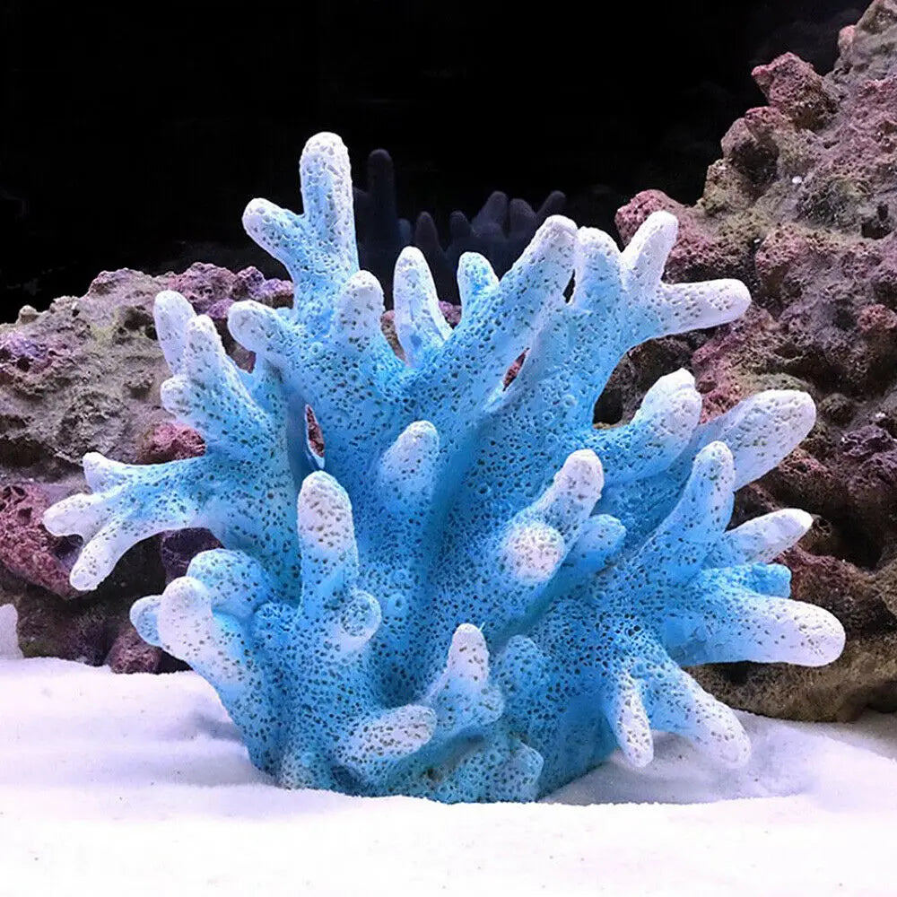 Artificial Resin Coral Underwater Fake Plant Ornament Aquarium Ornaments Landscaping Fish Tank Decoration