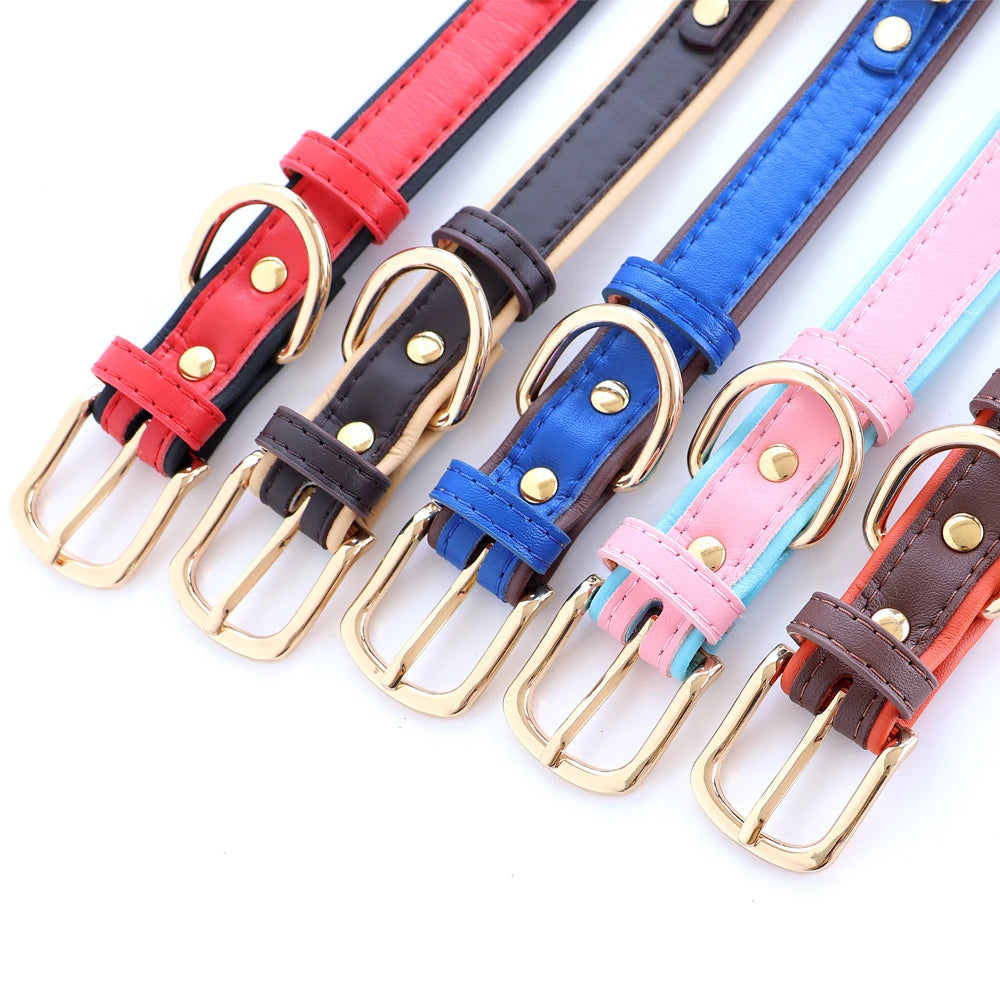 Bling Crystal Puppy Dog Collars Personalized Rhinestone Small Dog Collar Custom Chihuahua Necklace with Charms Pet Accessories