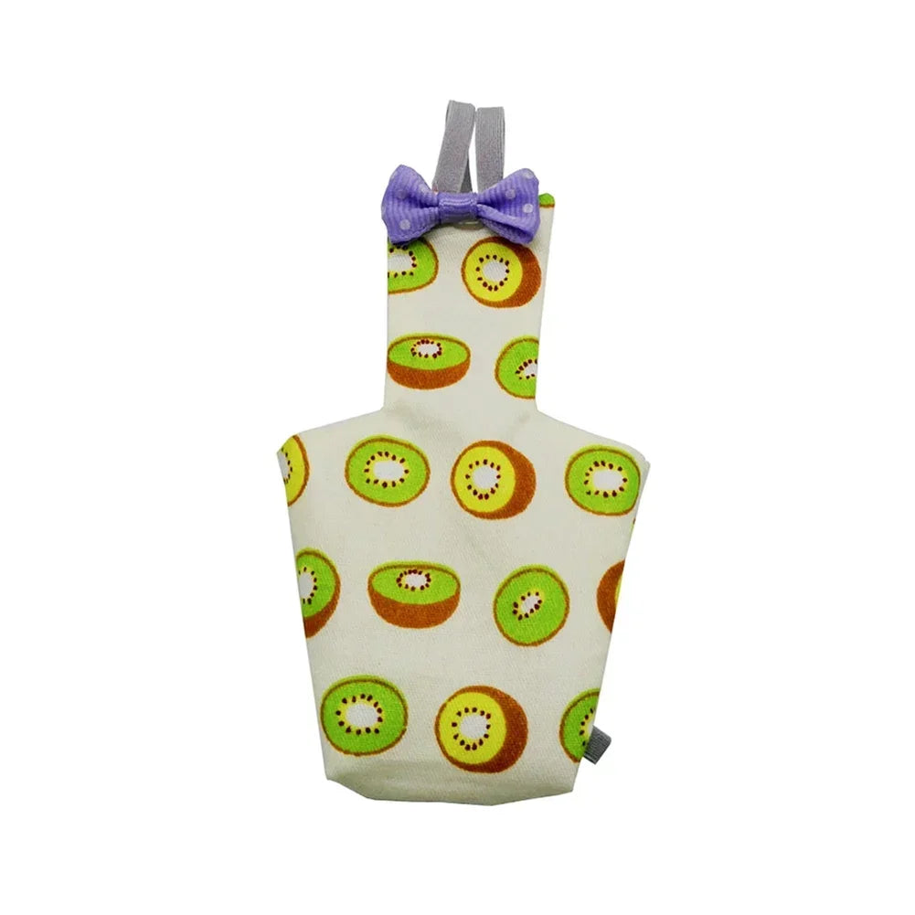 Parrot Pigeon Diaper Flight Suit Bird Nappy Parrot Clothes for Green Cheek Parakeet Cockatiel Conure Small Medium Birds