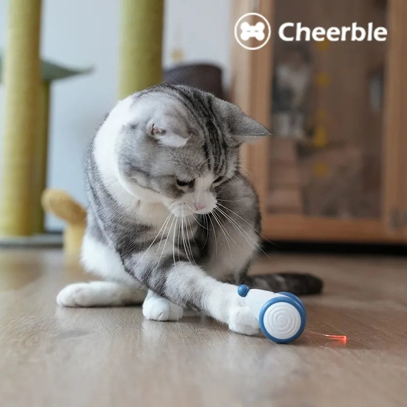 Cat Training Toy Mouse Intelligent Pet Toy Automatic Charging And Boredom Relieving Tool Cat Teasing Stick Pet Supplies