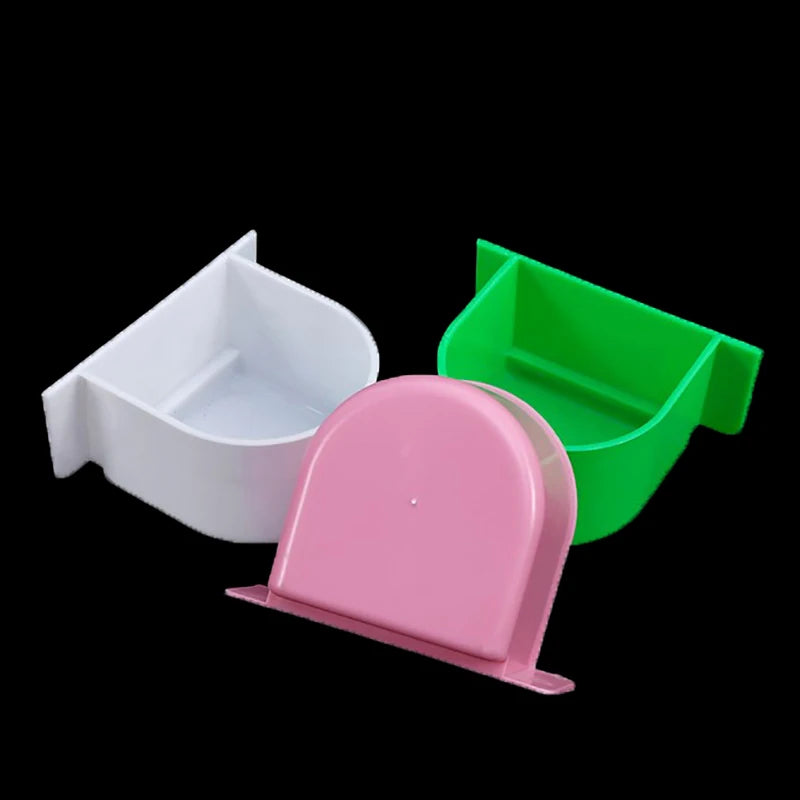 Plastic Hummingbird Feeder Reusable Bird Feeder Lightweight Pet Accessory Practical Feeding Cup Cage Food Water Bowl Bird Feeder