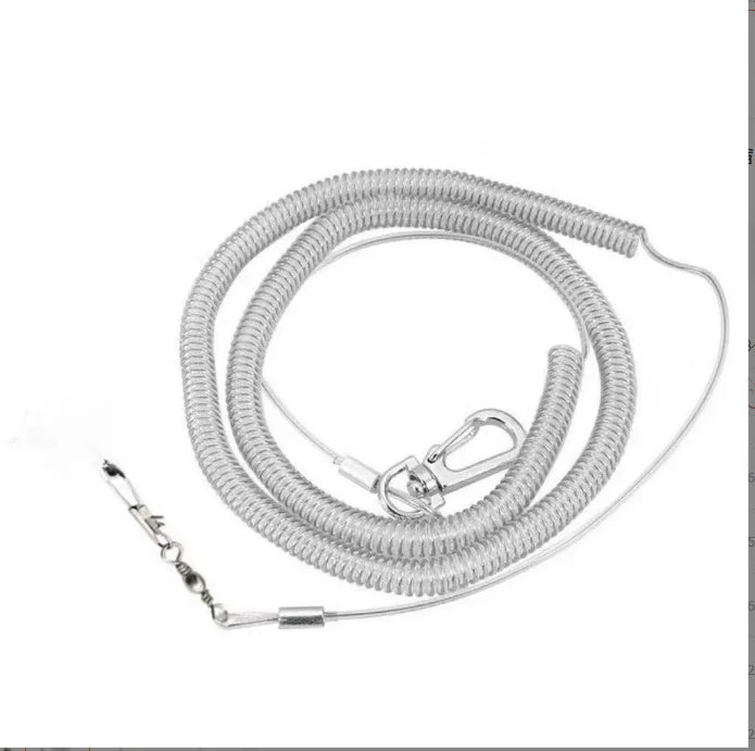 High Elastic Retractable Bird Leash  360° Flight Training Walking Tool for Small Birds Bird Release Rope 2/3/4/5/6/7/8/10M