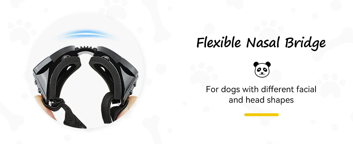 ATUBAN Cat Goggles Panda Shape Dog Goggles Small Breed UV Protection Windproof Dog Eye Protection, Adjustable Straps,Breathable