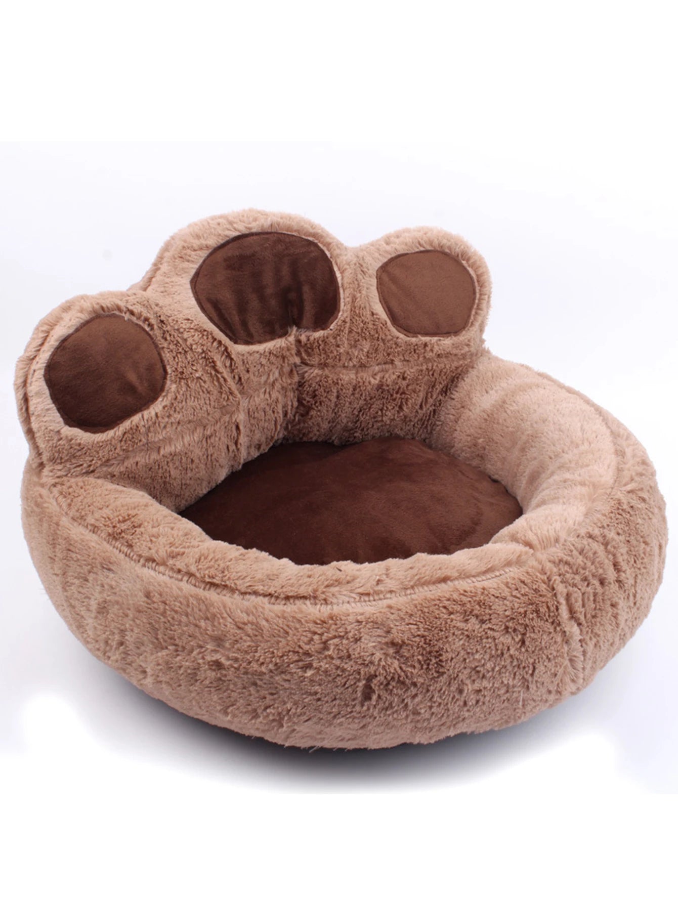 Super Soft Pet Nest for Large Medium Small Dogs Cats in All Seasons Removable Water Washing Dog Kennel Bear Paw Safety Pets Pad