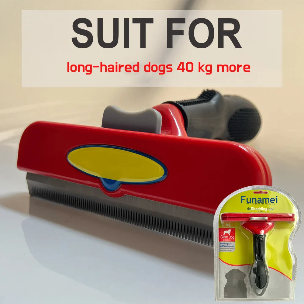 Pet Cat Hair Removal Combs Pet Grooming Brush Dogs Cats Hair Shedding Massage Combs Cat Hair Remover Cleaning Grooming Cat Brush