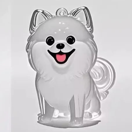 Dog Hair Collection Pendant Dog Hair Storage Box Bag Charm Pet Pendant Transparent Hair Storage Capsule Dog Souvenirs