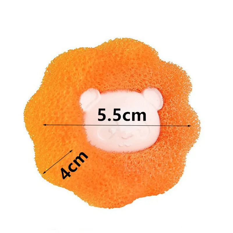 Cat Hair Remover Reusable Ball Wool Sticker Cats Hair Removal Pet Fur Lint Catcher Cleaning Tools Laundry Washing Machine Filter